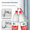 Extra Thick 304 Stainless Steel Retractable Clothes Drying Rod and Hanger for Household Use