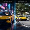 Eye Shape Flashing Car Light Solar Self-Charging Ambient Signal Lamp  Sedan Window