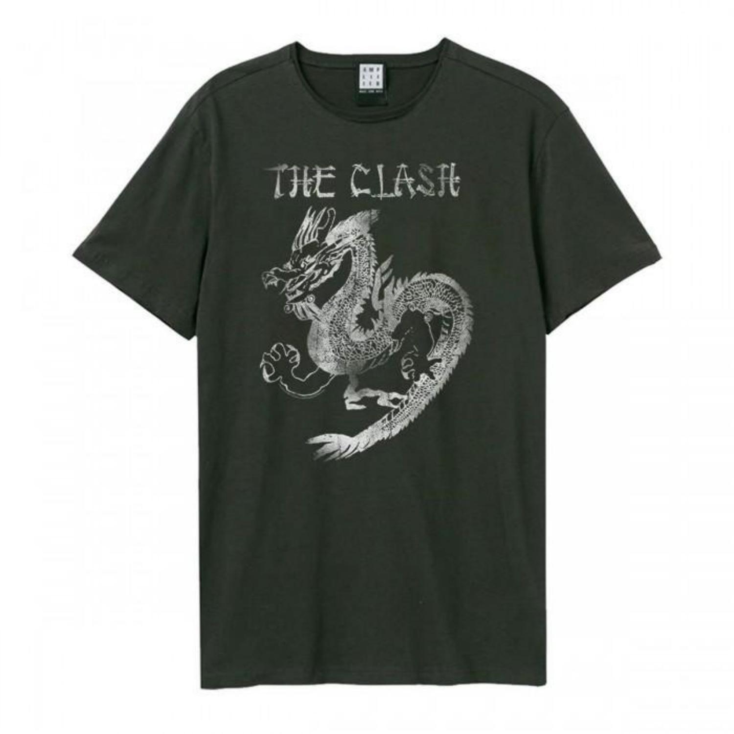 Amplified Unisex Adult New Dragon The Clash T-Shirt S