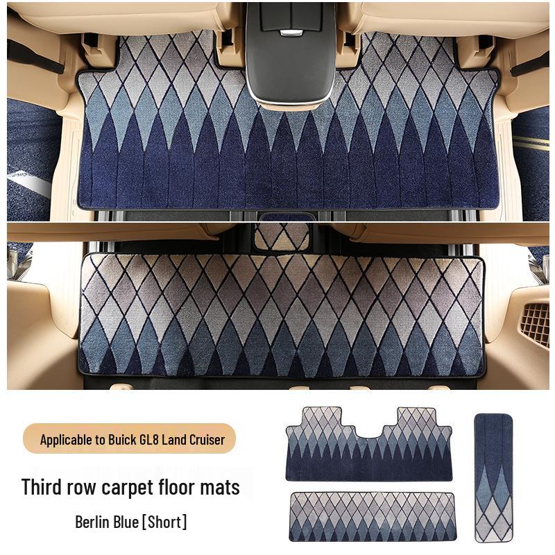 25 Buick GL8 Luxgen PHEV Middle Row Carpet Floor Mats - Interior Upgrade