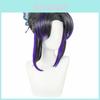 Demon Slayer Kochou Shinobu Cosplay Wig With Butterfly Hair Accessory For Costume Dress Up