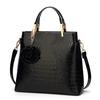 Patent Leather Women's Bag Crocodile Print Tote Women's Crossbody Shoulder Bag Shell Bag