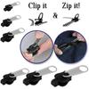 Instant Zipper Uniwersalny zestaw naprawczy Zestaw naprawczy Wymiana suwaka Zipper Zęby Ratownicze zamki błyskawiczne do szycia
