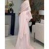 Sexy gefaltetes langes Abendkleid für Damen für Herbst und Winter, für grenzüberschreitende formelle Party-Anlässe