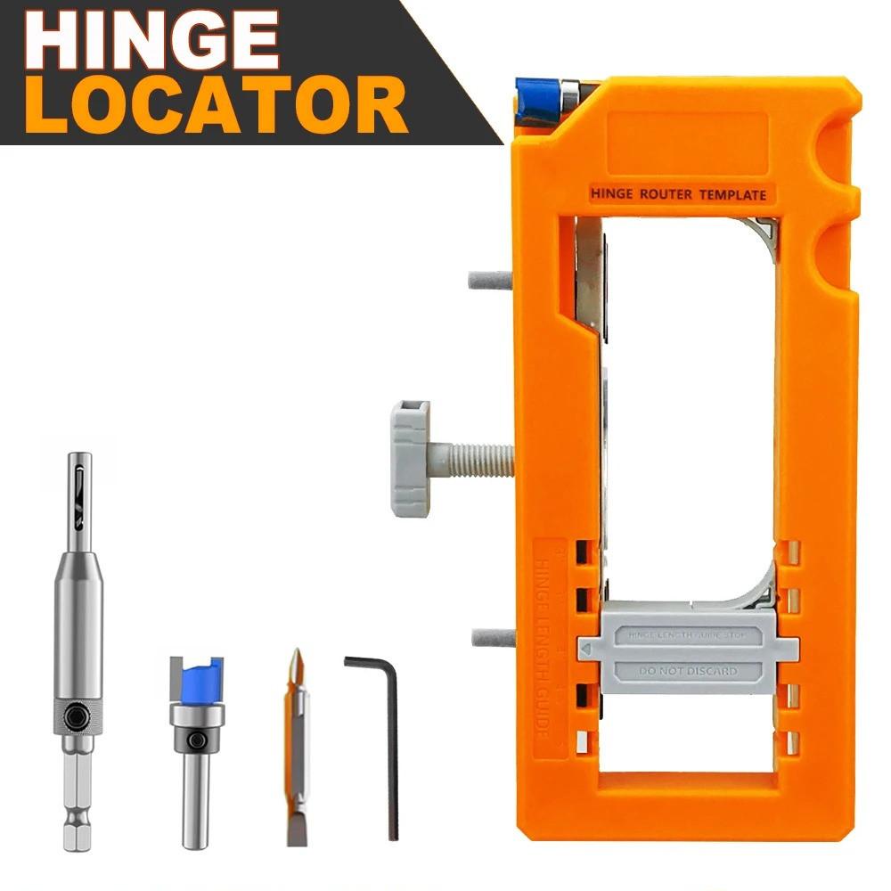 New Orange Door Hinge & Door Latch Installation Kit Door Hinge Mortiser Template Accurate Chiseling And Scoring Door Latch