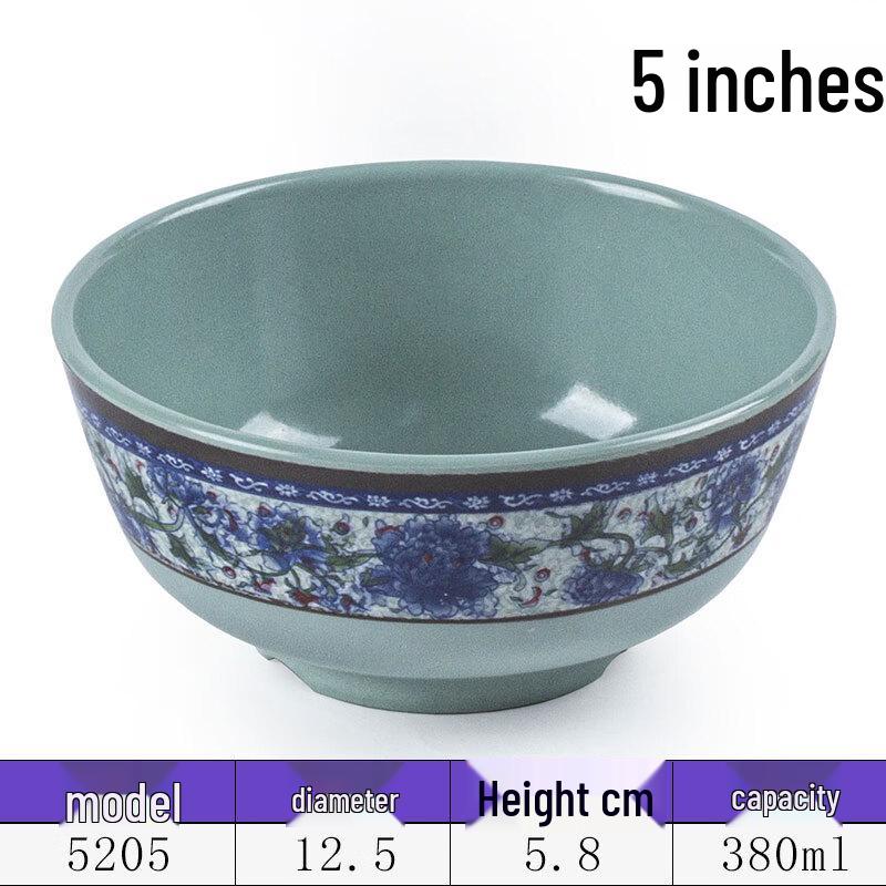 Durable Melamine Restaurant Serving Bowl
