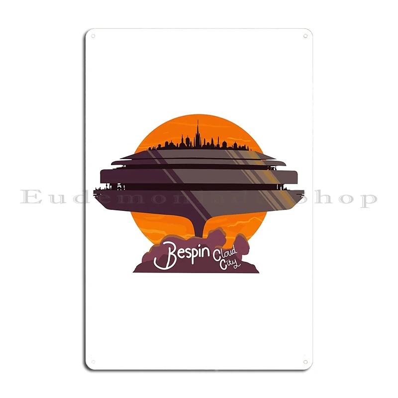 Bespin Cloud City Metal Signs Poster Garage Kitchen Designing Club Tin Sign Poster