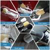 Auto-Detaillierungsbürste, superweiche Auto-Innenraum-Detailbürste mit synthetischen Borsten, Auto-Armaturenbrett-Staubwedel-Bürsten-Zubehör