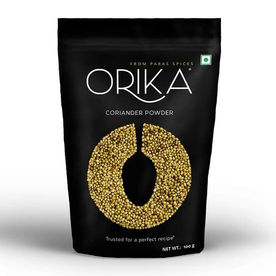 Orika Hot Red Chilli Powder, Salem Turmeric Powder & Coriander Powder (Combo of 6, 100 G Each)