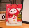 Santa & Reindeer Plush Toy - Cute Christmas Eve Gift for Girls