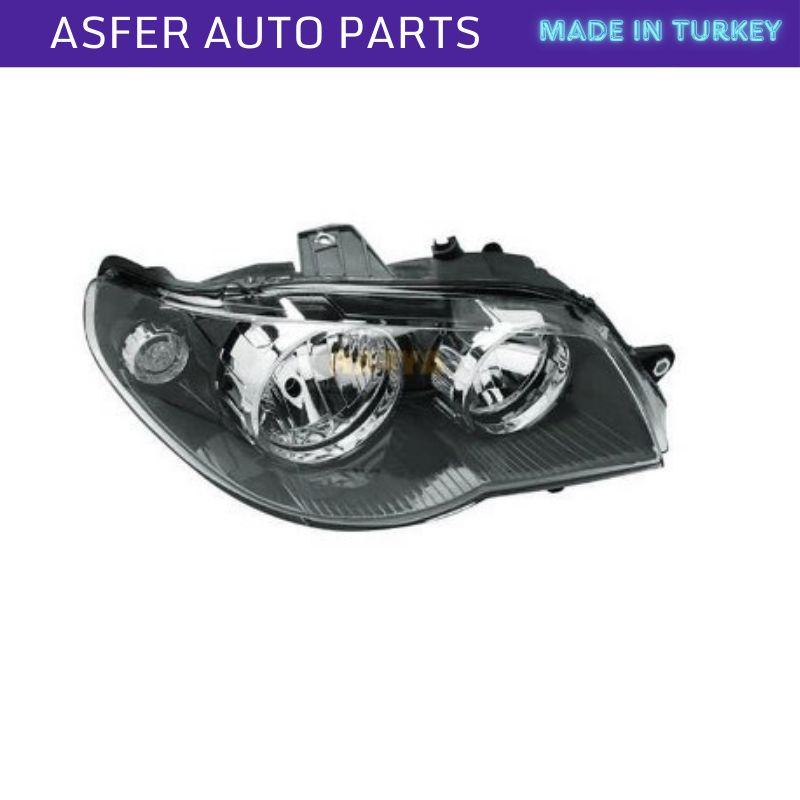 Headlight Right Side Black Frame For Fiat Albea Palio 2005 After OEM 51773143 51773144