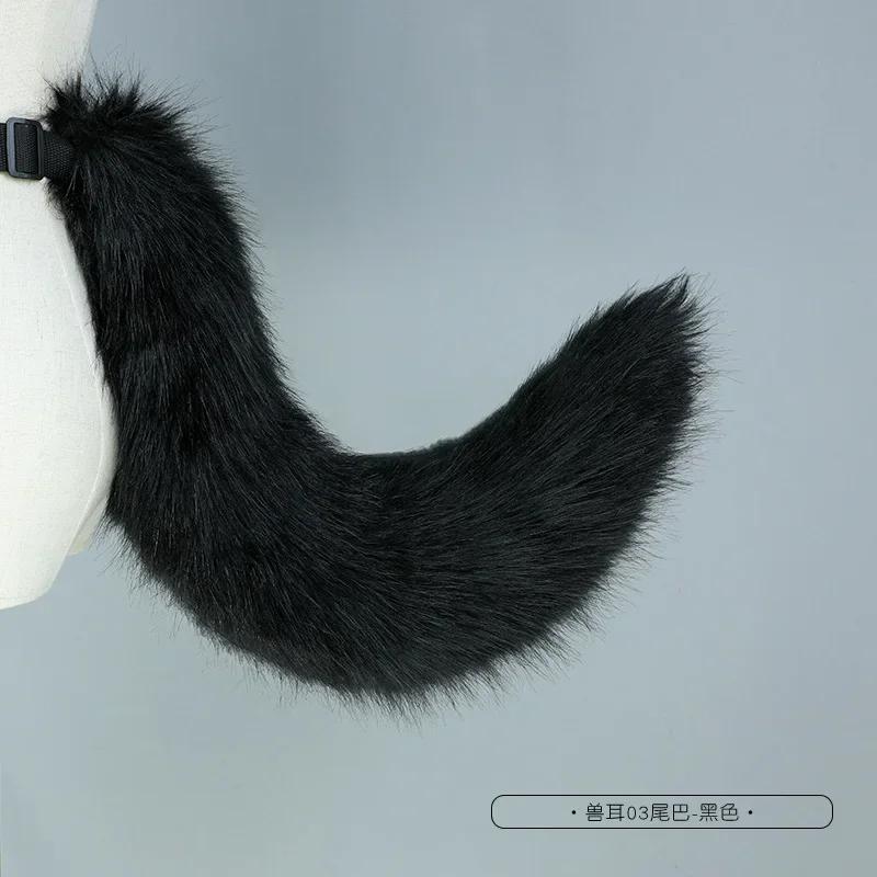 New Sexy Fox Tail Cosplay Costume Kawaii Lolita Faux Fur Fox Tail JK Girl Party Halloween Cosplay Props Gyaru Anime Animal Tails