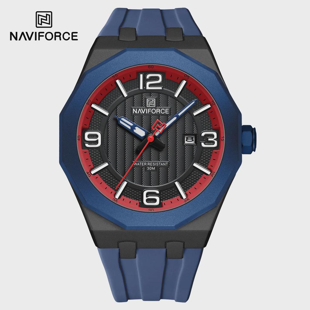 Luxury Men's Business Watch Waterproof Sports Quartz Clock Silicone Strap Men Wristwatches