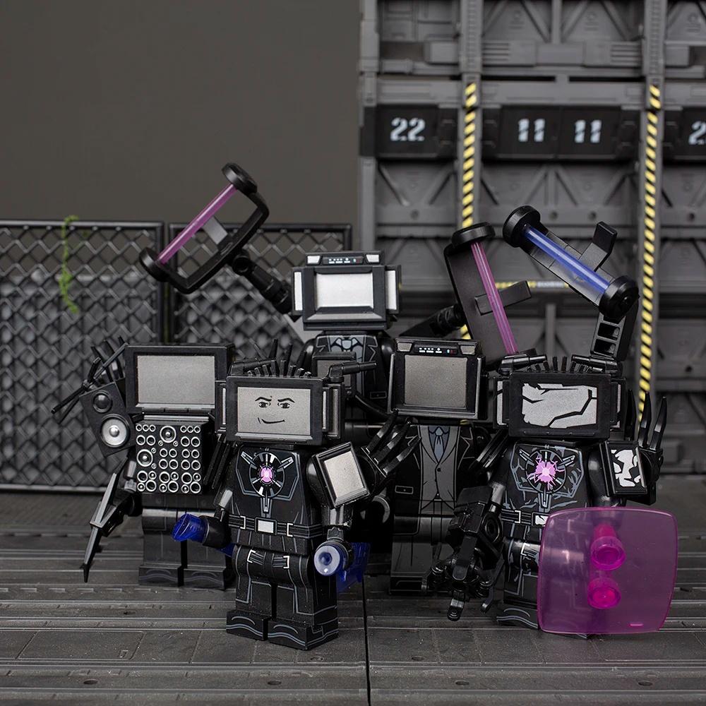 

Игрушки-конструкторы для детей «Телевизормен», «Туалетмен»