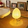 Table Paper Lamp, Paper Floor Lamp Style Design, Paper Lantern Lamp for Bedroom/Living Room/Office Soft Light, Noguchi Lamp for Establishing A Warm