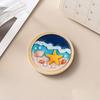 3D Starfish Shell Refrigerator Magnet Resin Ocean Beach Fridge Magnet Coastal Home Kitchen Office Whiteboard Locker Magnetic