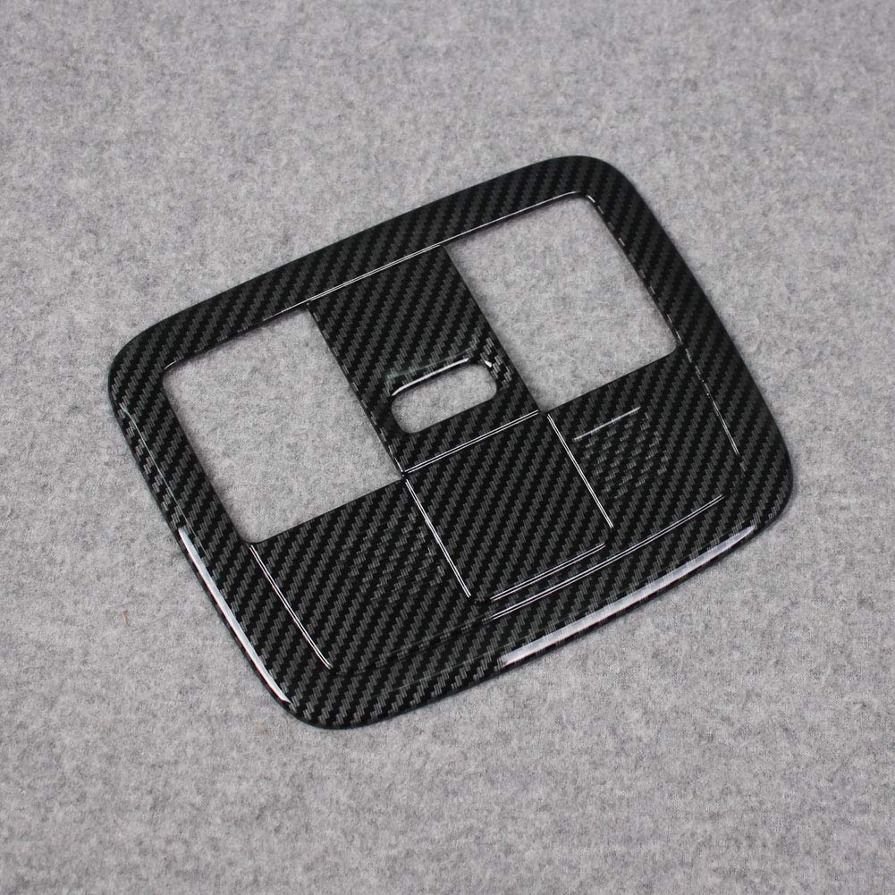 RUIQ Toyota New Rise 200-serien Exklusiv Interiör Framrum Lampa Panel Cover Trim Exklusivt Designad för Toyota RAIZE Kolfiber (Svart