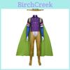 Jojos Bizarre Adventure Julius Caesar Zeppeli Cosplay Costume For Kids And Adults With Polyester Material