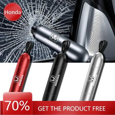 Auto Heiß XR Auto Sicherheitshammer Notfall Fensterbrecher Sicherheitsgurtschneider Auto Zubehör für Honda Mugen Power Honda Civic Ac