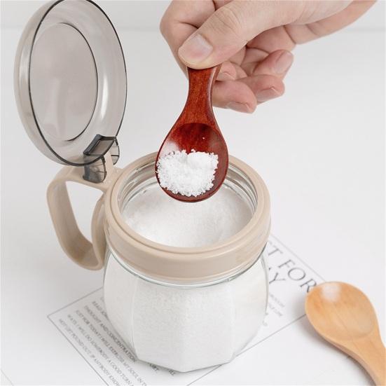 Mini Spoon Heat-Resistant Food Grade Wood Condiment Seasoning Sugar Mini Spoon for Home