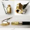 Car Air Pump American-Style Threaded Air Nozzle Adapter Car Inflator Pump Accessories Quick Conversion Clip-On Air Adapter