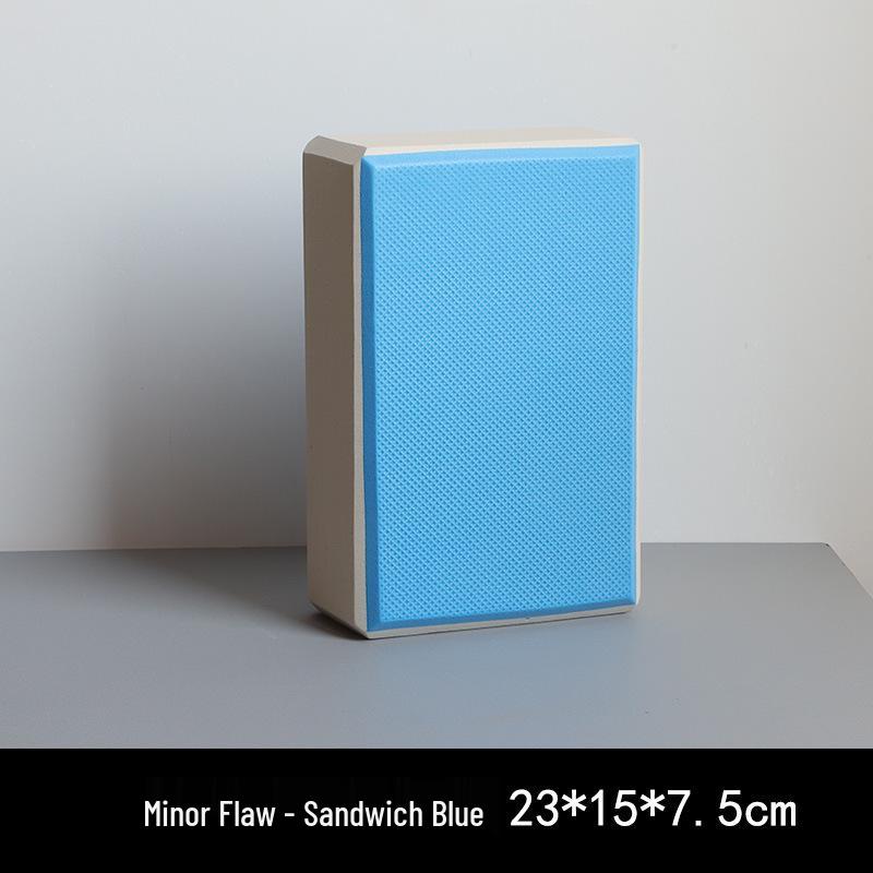 High-Density Yoga Brick for Adults & Kids - EVA Dance & Leg Press Support