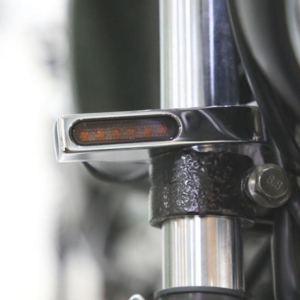 Front Fork Turning Indicator Lights Amb Lighting Daytime Running Lamp for CB1000R CB1300 CB600F 600