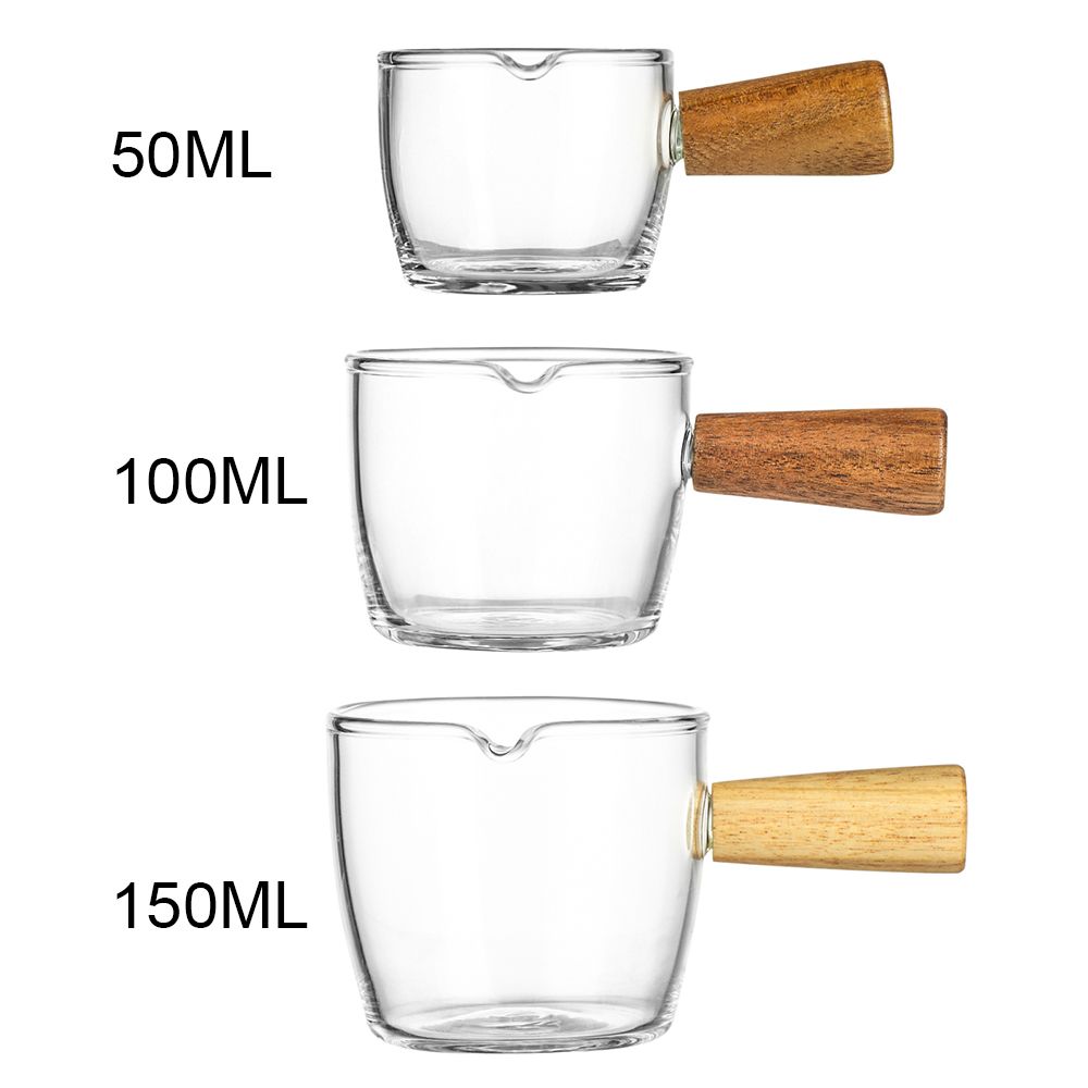 Mini Small Milk Tank With Handle Glass Cup Milk Cup Coffee Cup