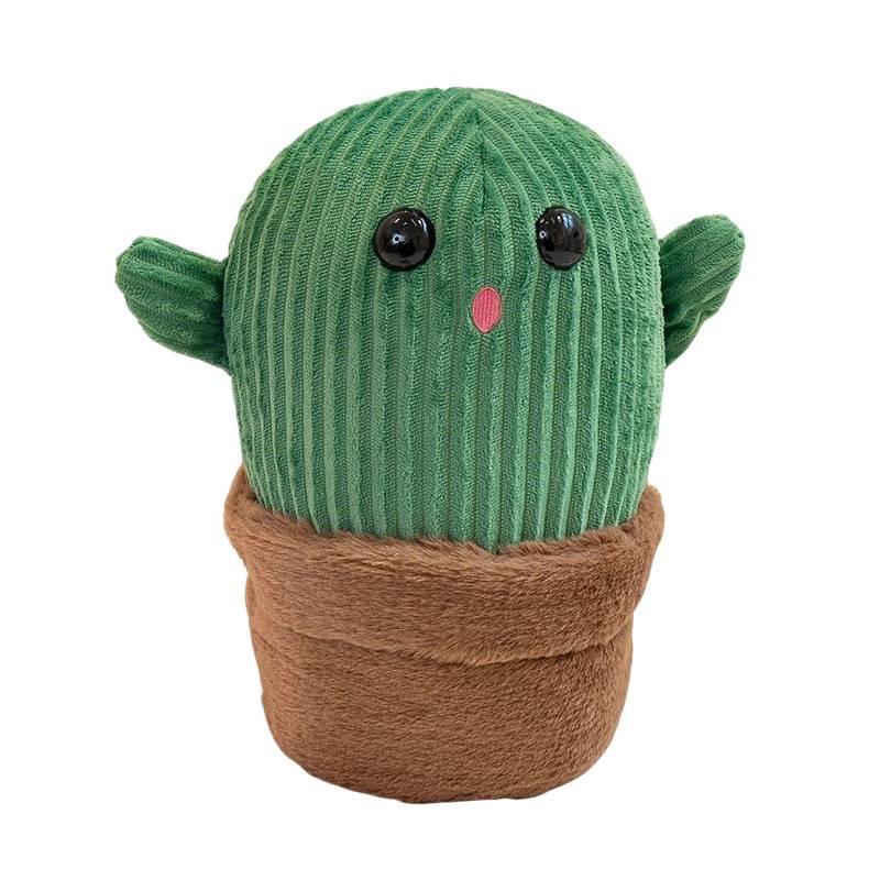 Cactus Plush Toy Plant Doll - Potted Ornament & Photo Prop