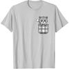Funny Cat Pocket Kitten Lover Men Women Kids T-Shirt