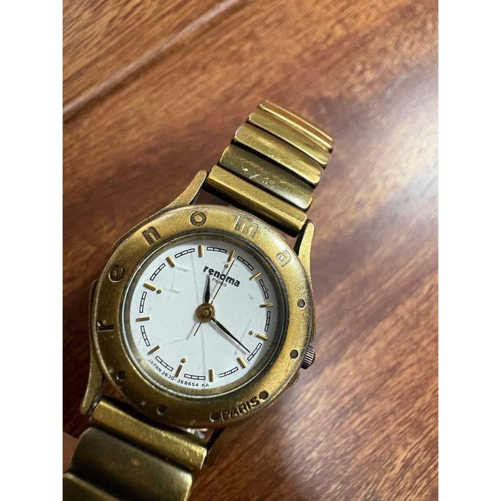 Used CITIZEN renoma PARIS Vintage Watch Citizen Renoma Gold Seiko