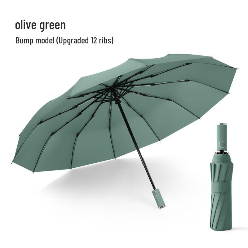 Nanqiao 12-Rib Automatic UV Protection Umbrella