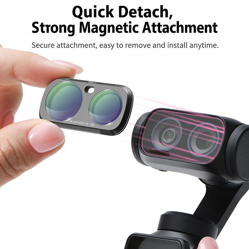 For Insta360 Luna Ultra Magnetic Lens Filter Uv Cpl Vnd Nd2-32 1/4 Black Mist Night Filter Vlog Filter Kit Camera Accessories