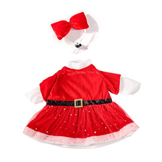 1 Set Christmas Porch Goose Outfits Outdoor Garden Lawn Yard Goose Statue Winter Santa Claus Elf Dress Xmas Holiday Party Dress-up Clothing