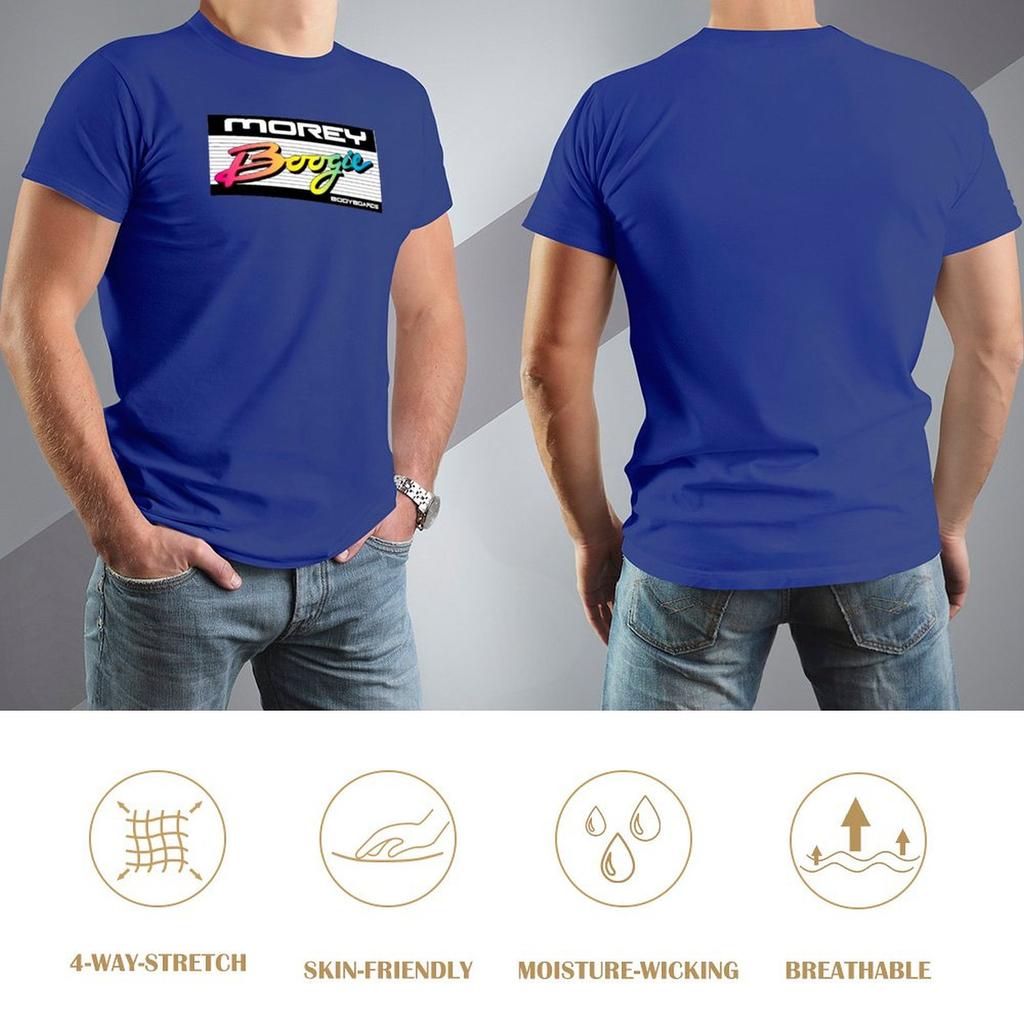 male top tees summer Tshirt Morey Boogie Old School T-Shirt kawaii clothes black t shirts tops workout shirts men's hip hop tees