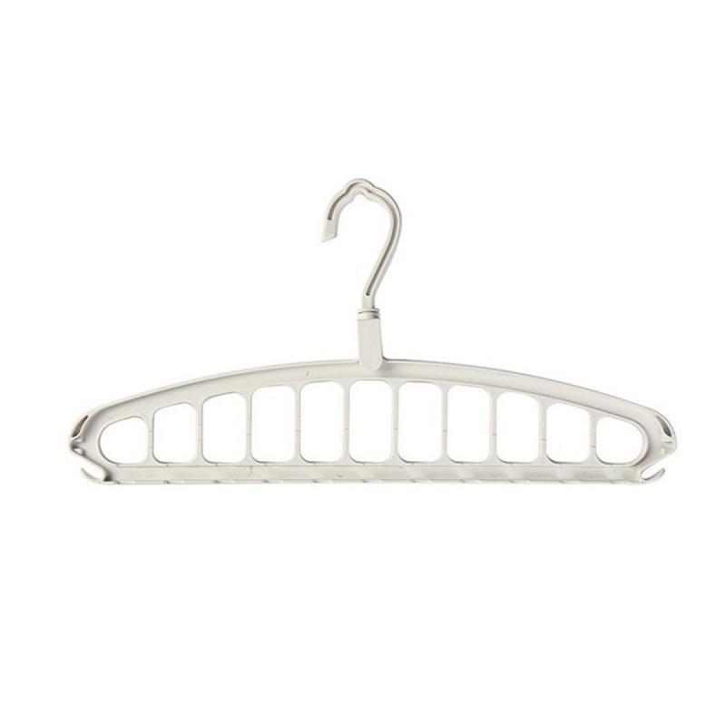 Space-Saving Multi-Functional Folding Clothes Hanger for Home & Dorm Use - Magic Drying Rack and Storage Solution