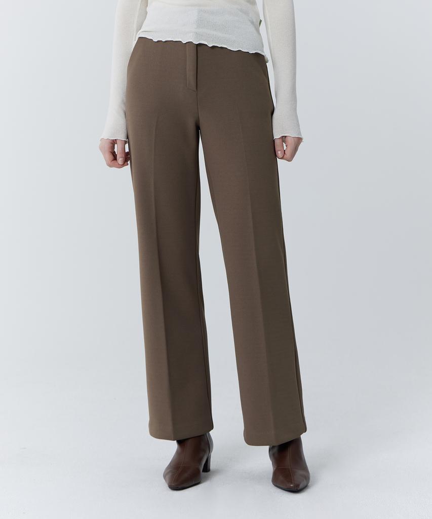 Julliapepe Semi Wide Hidden Banding Slacks (3 Colors)