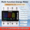 KWS-306 Power Meter DIN Rail 3 Phase 4 Wire Multi-function Energy Meter AC 85-290V Voltage Current Meter Electricity Meter