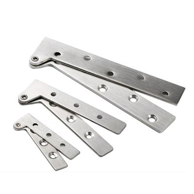 Hardware Edelstahl Drehbar Unsichtbare Tür Drehpunkte Scharnier Ton Drehung Türbeschläge Türscharnier Beschläge für Buchsh