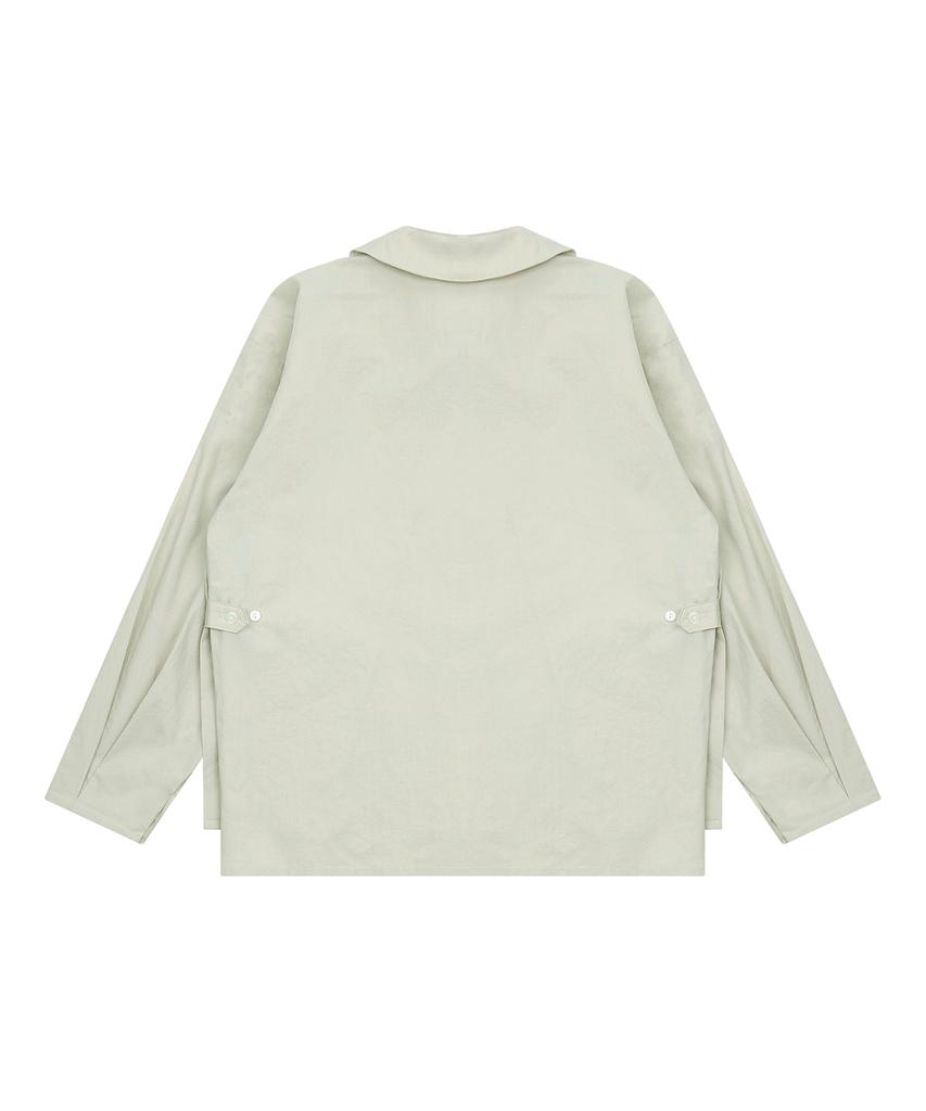 HYEYEONG KIM Side Slit Blouse-Mint