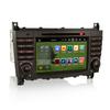 EU Erisin ES8569C Ecran 7 Inch BT5.1 IPS Android 12.0 CarPlay Wireless 4G Player DVD Auto pentru Mercedes Benz Clasa C CLC W203 CLK W209