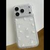 ins small fresh bow rabbit for iPhone17Promax mobile phone case Apple 16Pro space case 15