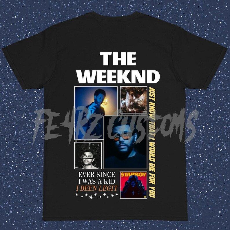 The Weeknd - Album T-Shirt Asia Tour 2025 Unisex T-Shirt M