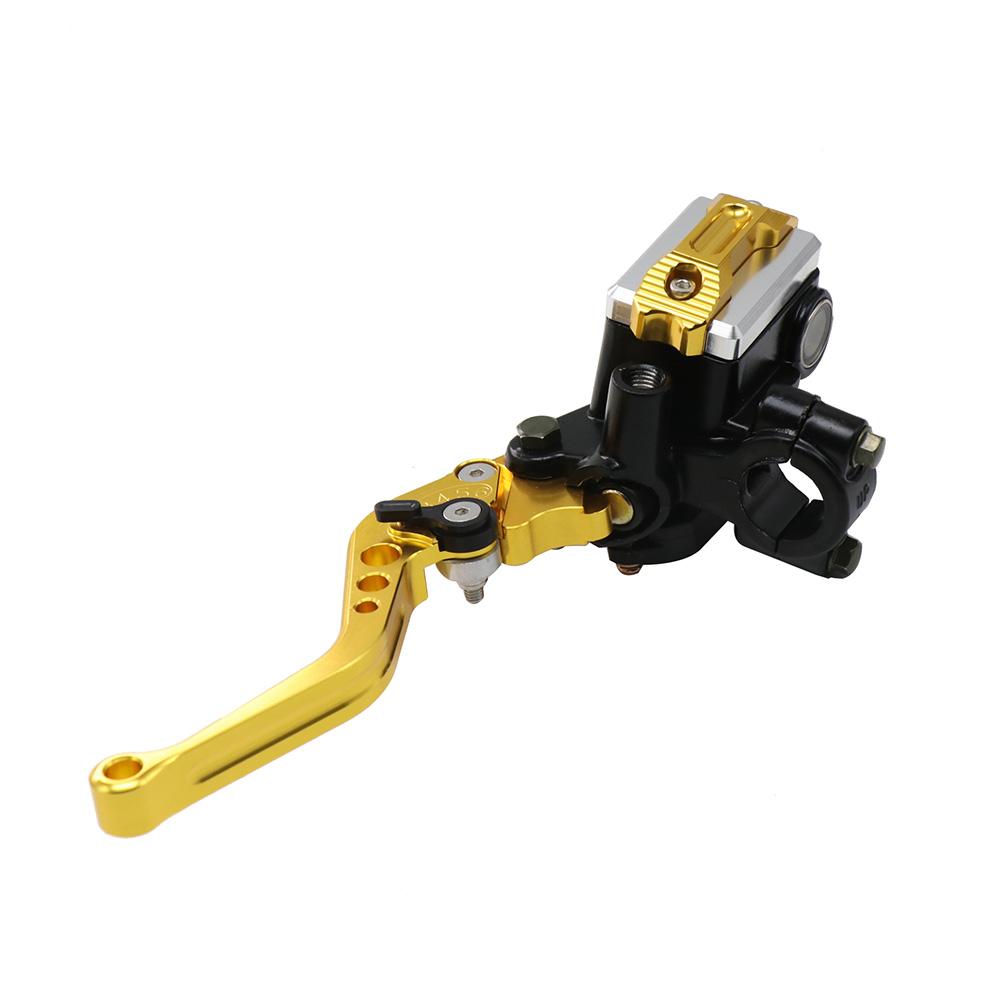 Alconstar- Bremskupplungspumpe Hauptzylinder Motorradhebel Lenker Hydraulische Kupplung 22mm für Honda Für Yamaha Für Kawasaki