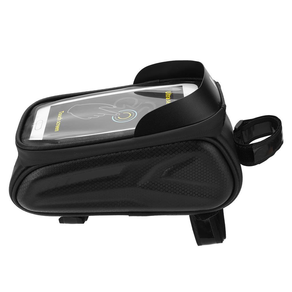 Bike Phone Front Frame Bag Waterproof Reflective Phone Mount Top Tube Bag Pouch