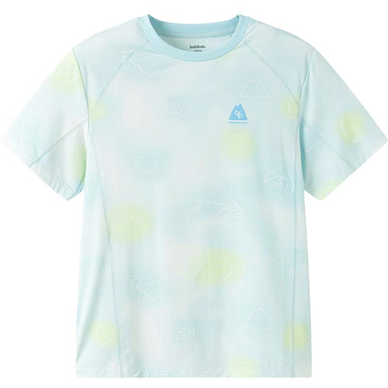 Balabala Boys  Sun Protection Quick Dry Short Sleeve T-shirt 150