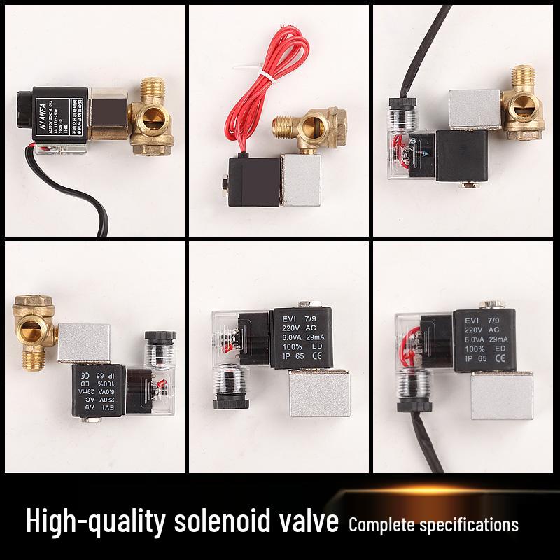 Cichy Bezolejowy Kompresor Powietrza Elektrozawór i Zawór Uwalniania Ciśnienia 220V/380V