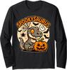 SpookySaurus Funny Halloween Dinosaur Costume Long Sleeve T-Shirt