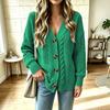 Women's Fashion Button Knit Cardigan Sweater