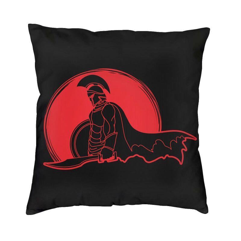 

Fashion Large Spartan Race Logo Square Throw Pillow Cover Decoration 3D Two Side Printed Cushion Cover for Car 30x30cm 12x12in